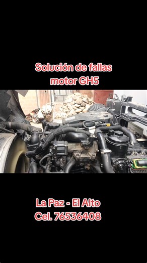 Solución de fallas motor GH5 en La Paz - El Alto