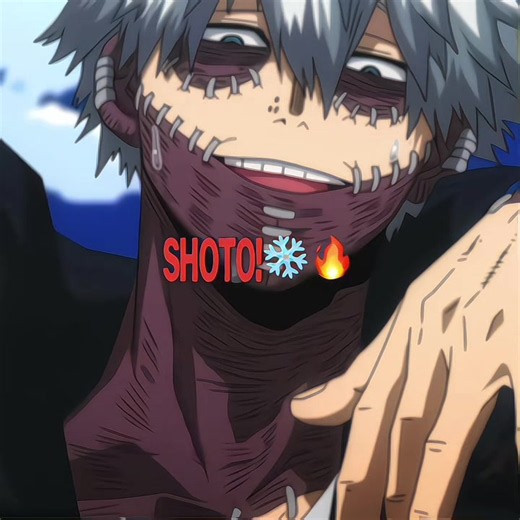 Nothing happend on the last clip, Shoto iust steals Touya's Soba #touyatodoroki #shototodoroki