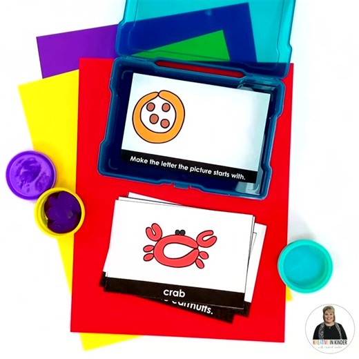 Playdough + learning = YES PLEASE!  These Fine Motor Playdough Task Cards are the perfect year-round center for building hand strength, creativity, and classroom engagement.  ✅ Themed for seasons ✅ Low-prep, high-fun ✅ Ideal for fine motor tubs or early finishers Get your kiddos rolling (literally!) ⬇️ | Kreative In Kinder | Facebook