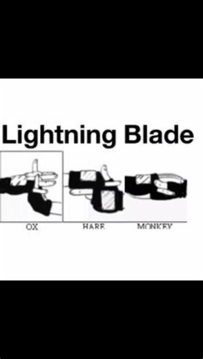 lighting blade hand style jutsu 💯🍷