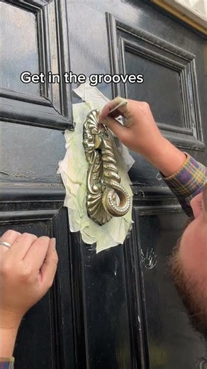 Project 12 - My First Front Door Clean Up | Back to Brass