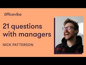 How to manage a creative team– 21 questions with Nick Patterson