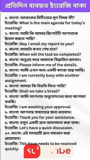 Spoken English Class in Bengali