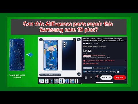 How do you think this will turn out? #samsungnote10 #phonerepair #note10plus #screenreplacement #diy