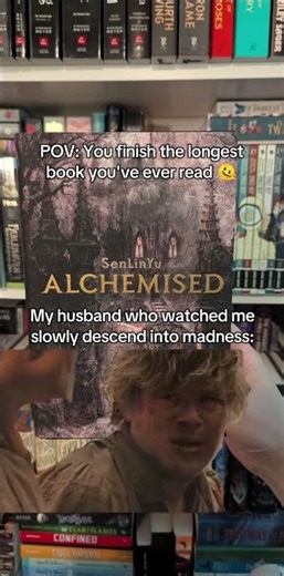 I've been reading this book since October and it's a relief to be done. 😂