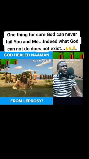 What a miracle! 😯🙏🙌🏽🙌 Naaman washed himself seven times in the Jordan River and God healed him from leprosy! 🙌🏽 God never fails!!