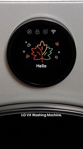Customise your laundry season after season, with the LG VX Washing Machine and ThinQ! 🍁 #WashingMachine #ThinQ #LGThinQ #Personalise #Autumn #Season | LG Global