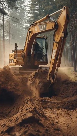 Hidden Forest Base Built by AI 😱 You Won’t Believe This! #ai #satisfying #timelapse