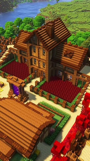 I Built the Ultimate Wooden Base in Minecraft! | #timelapse #minecraft #minecraftbuilding #minecraftideas #tutorial