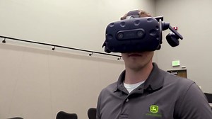 31K views · 127 reactions | John Deere’s Customer and Product Support teams are using virtual reality technology to design tractors that will make farming easier for future generations. | John Deere | Facebook