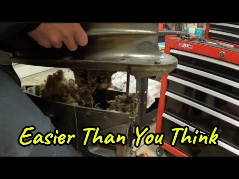 OMC Cobra Outdrive — How to Separate The Upper & Lower Unit