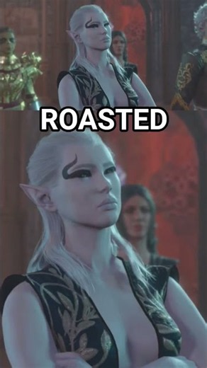 Shadar-Kai Roasts Marcus to His Face | BG3