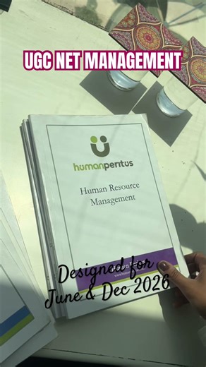 Printed booklets designed specially for UGC NET Management 2026 attempt.