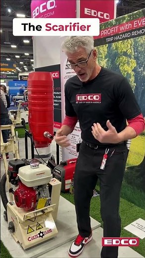 Texture, Groove, & Remove with EDCO's Crete-Planer (Scarifier)