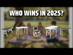 The Top 5 Best Folding Table in 2025 - Must Watch Before Buying!