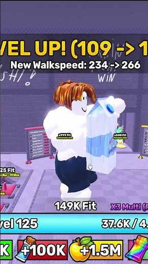 Roblox, The More You Click, The FATTER You Get (1,000,000 FAT) #robloxedit #robloxmemes
