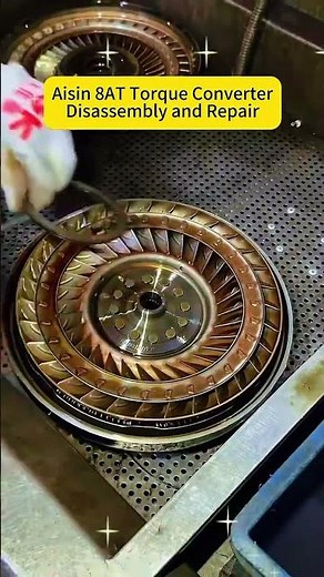 Aisin 8AT Torque Converter Full Disassembly & Repair Auto Gearbox #aisinger #torqueconverter #auto