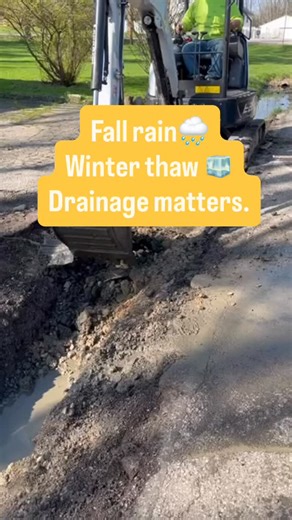 ✅ French drains ✅ Downspout extensions ✅ Yard regrading ✅ Culvert and ditch work 📍 Serving homeowners across Northern Ohio 📅 Booking your drainage projects now Send us a message for a free estimate! | Maxterra Excavation & Construction