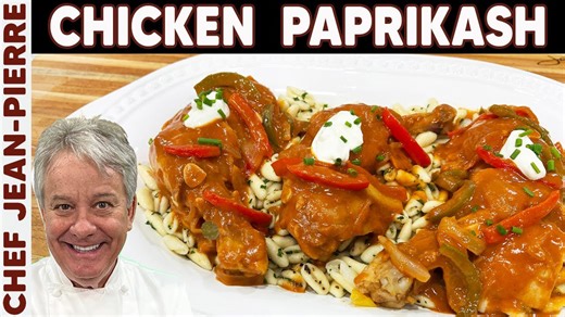 Delicious Hungarian Chicken Recipe So Easy! - Chef Jean-Pierre