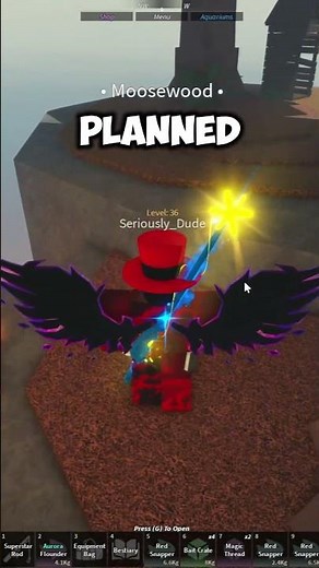 Gilded Staff Guide (how to get gilded staff & merlins staff showcase) fisch roblox