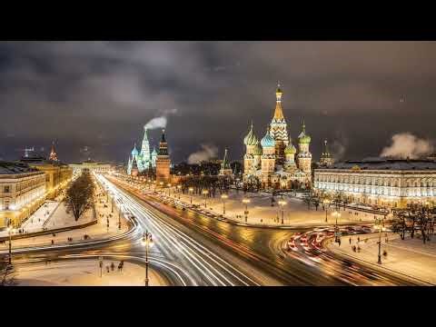 Moscow city timelapse at night, grand avenues 🌆 No Copyright – Time Lapse