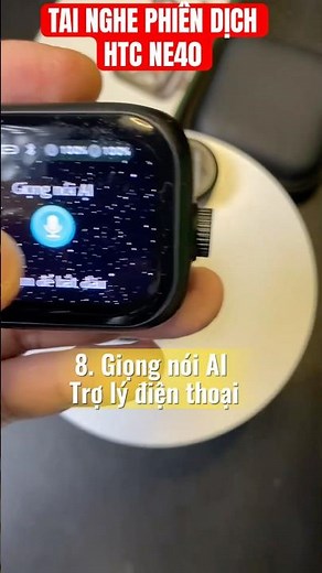 HTC NE40 Translation Headset User Guide: On-screen features - AI Voice Assistant