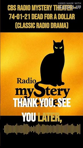 CBS Radio Mystery Theater – 74-01-21 Dead for a Dollar (Classic Radio Drama) | CBS Radio Mystery...