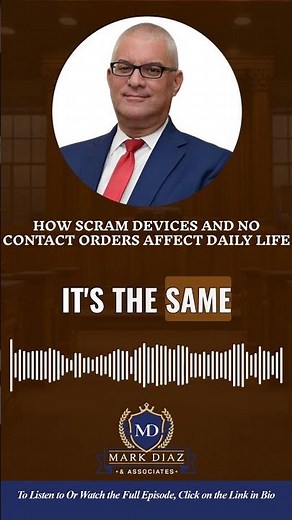 How SCRAM Devices and No Contact Orders Affect Daily Life