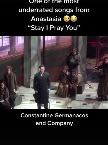 #anastasiamusical #anastasia #anastasiabroadway #stayiprayyou #ConstantineGermanacos #ahrensandflaherty #anastasiaromanov #christyaltomare #derekklena #musicaltheatre #theatrekid #broadway
