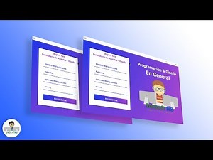 Java Swing UI Design - Diseño De Formulario Gradiente | Modern UI