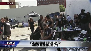 Paul Mitchell offers free haircuts for homeless