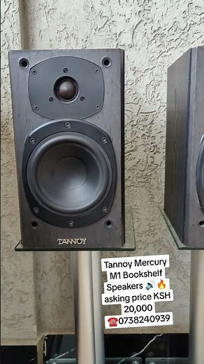 Tannoy Mercury M1 Bookshelf Speakers 🔊 KSH.20,000 ☎️ 0738240939