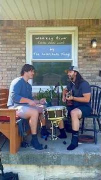 Whiskey River (Willie Nelson Cover) on the Porch by The Interstate Kings #outlawcountry #acoustic