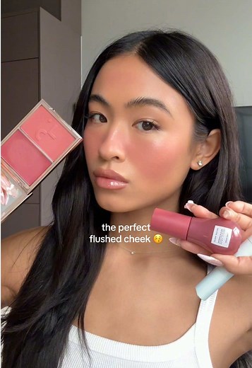 Flushed Cheeks Makeup Tutorial with Unique Blush Combo