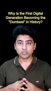 Gen Z Brain Drain: Is the First Digital Generation Becoming the Dumbest in History?