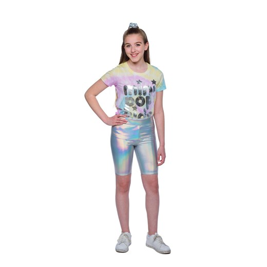 Girls Mini Pop Kids Iridescent Vibe Bike Shorts - Walmart.ca