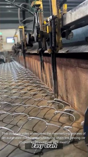 Automated Chain Link Production ⚙️⛓️