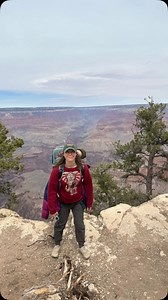 Standing on the edge of greatness! The Grand Canyon—a breathtaking testament to nature’s power and beauty. 🌄✨ #GrandCanyon #andersonadventures | Karen Anderson Russell Real Estate Services