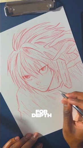 Fix Flat Anime Hair in 30 Seconds (Drawing Tutorial)