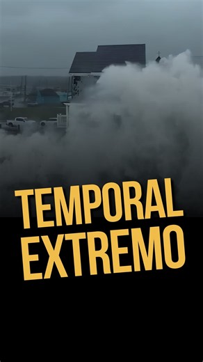 TEMPORAL EXTREMO en EE.UU.: olas gigantes e inundaciones en Massachusetts
