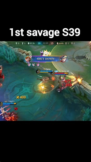 fanny savage | mlbb #mobilelegends #mlbb #shorts