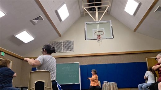 I am thankful to Sister Beach for inviting me to teach at Young Women Night. The activities, including Lily's ballet exercise, Kim's weight, and Robin's chair exercise, were enjoyable. I also brought pumpkin cookies. | Robin McCaffrey