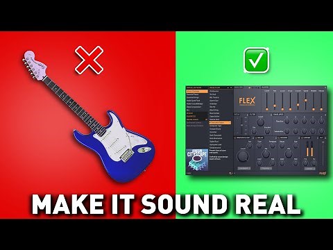 How to Make Realistic Guitar Melodies with FLEX VST