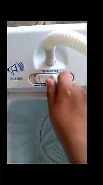 haier semi automatic washing machine how to use