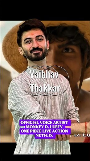OFFICIAL VOICE ARTIST MONKEY D. LUFFY ONE PIECE LIVE ACTION NETFLIX. #onepiece #anime