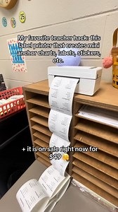 415K views · 1.6K reactions | Teachers!! You need this label printer...