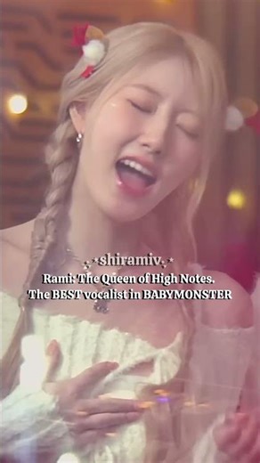 The BEST vocalist in BABYMONSTER #RAMI #BABYMONSTER #shorts
