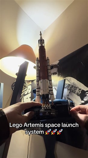 🚀🚀🚀 #lego #legonasa #nasa #rocket #artemis | lego artemis launch system