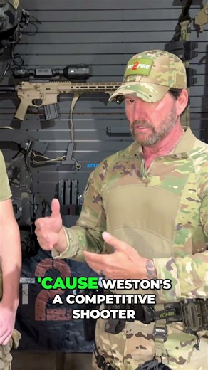 Competitive Shooter Weston's Gun Mods Revealed! #shorts