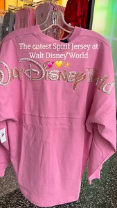 This pearl & bead–embellished rose gold Spirit Jersey is everything ✨💗 Definitely one of the prettiest I’ve seen at Disney! 📍 EPCOT 💵 $89.99 . . . #disneyworld #epcot #disneymerchandise #disneymerch #spiritjersey | Disney for Foodies